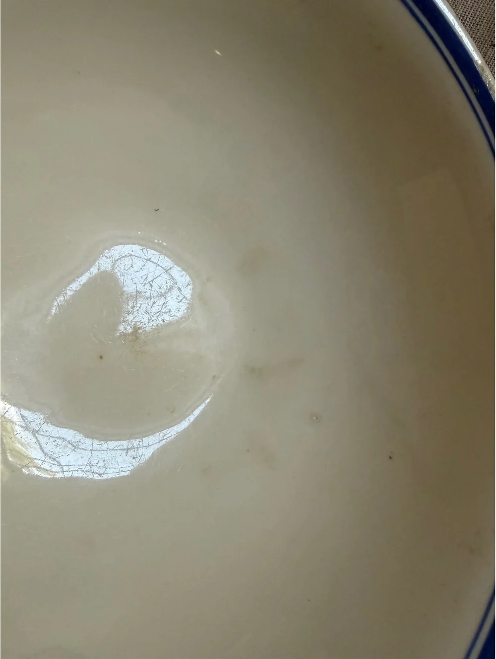 Antique Vanderbilt Hotel serving bowl 7.5”
